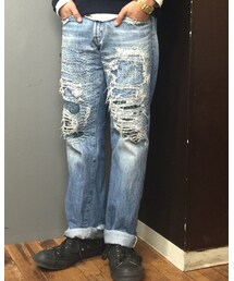 DENIM DUNGAREE | デニムパンツ