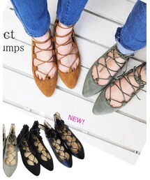 レースアップシューズ💖Wselect再入荷してる💖 | パンプス