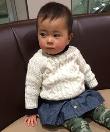 Handmade | ばぁちゃんの手編み(ニット/セーター)