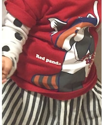 カープ×ASAZOO レッドパンダT | Tシャツ/カットソー