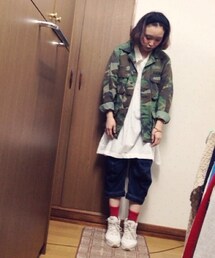 古着 | カモフラJK(ミリタリージャケット)