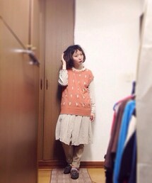 FOREVER 21 | 穴あきニットベスト(ベスト)