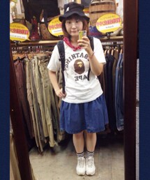 大中 | デニムスカート
(デニムスカート)