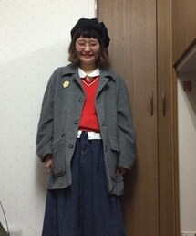 古着 | ぶかぶかコート(チェスターコート)