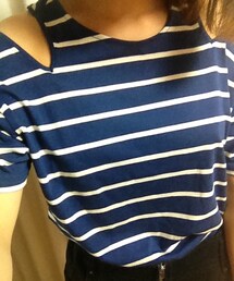 TOPSHOP | 肩出しT(used)(Tシャツ/カットソー)