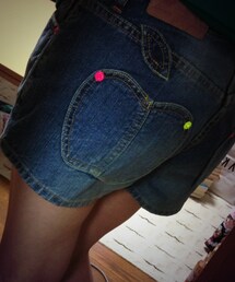 X-girl | X-girlのデニムショーパン(used)(デニムパンツ)