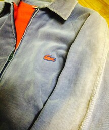 LACOSTE | 裏地は赤。肩から袖口にかけて色焼けあり。(ブルゾン)