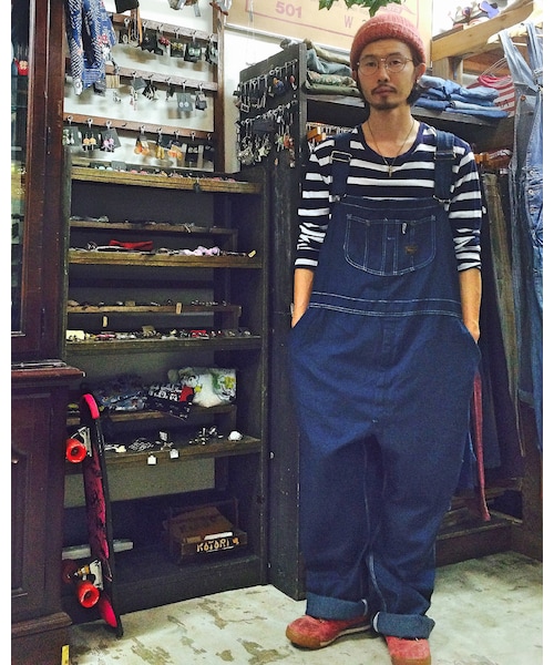 ことりの昭和ちゃん ✓｜52incの超ビッグサイズオーバーオール