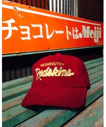 USED | REDSKINS / 太畝コーデュロイキャップ(キャップ)