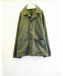 VINTAGE | 40's USMC / P-41 ヘリンボーンツイルジャケット(ミリタリージャケット)