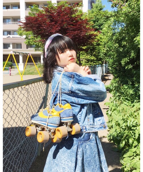 ことりの昭和ちゃん ✓｜80'sケミカルデニムJKT/ 3,500円のデニム