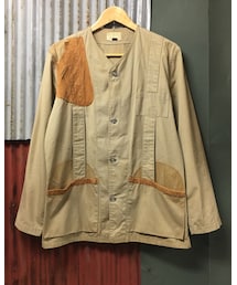 Abercrombie&Fitch | 50's / アバークロンビー&フィッチ / ノーカラーサファリジャケット(ノーカラージャケット)