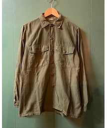 VINTAGE | 60's US.ARMY / コットンユーティリティーシャツ / ¥5,000+tax(シャツ/ブラウス)
