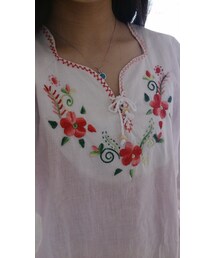 刺繍ブラウス(シャツ/ブラウス)