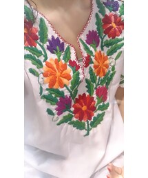 メキシカン刺繍ブラウス(シャツ/ブラウス)