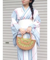 飛行機柄のゆかた(浴衣)