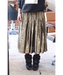 ヴィンテージゴールドスカート(スカート)