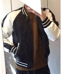 GU | MEN スカジャン M(ブルゾン)