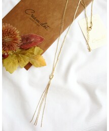 cream dot | ネックレス