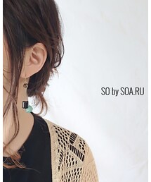 SO by SOA.RU | ピアス（両耳用）
