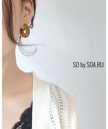 SO by SOA.RU（minne） | ピアス（両耳用）