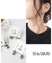 SO by SOA.RU◇minne | ピアス（両耳用）