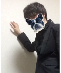 🐶へw | 🐶めぇえ笑 ノーメイク髪ボサ伸び放題で片目だけ失礼😂(その他)