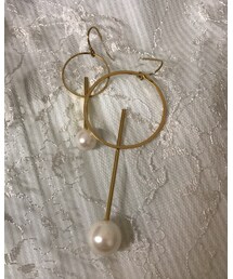 sea,ds mara | もともとはイヤリングだったものをピアスに自分で変えました！(イヤリング)