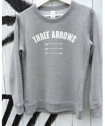 ThreeArrows | THREEARROWSロゴスウェット(スウェット)