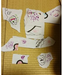 似顔絵描いた🍀 | ラッピングキット