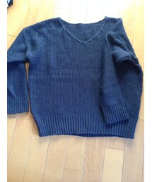 UNIQLO | カノコVネックニット(ニット/セーター)