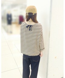 背中にはリボン | うしろは女の子仕様。(Tシャツ/カットソー)