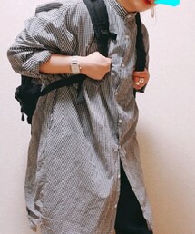 リンネルコラボ | シャツワンピース