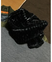 AZUL by moussy | ファースヌード(ストール/ショール)