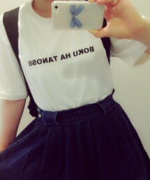 BOKU HA TANOSII(Tシャツ/カットソー)