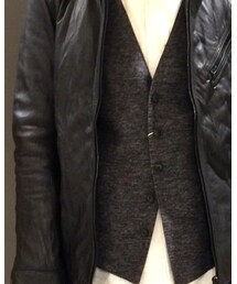 RIELABO | 尾州産の上質な素材ジレ(その他アウター)