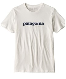 patagonia | テキスト ロゴ オーガニック Tシャツ(Tシャツ/カットソー)