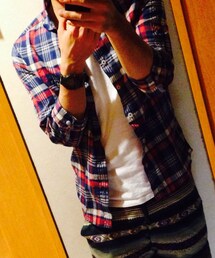 NANO universe | 7分袖シャツ(シャツ/ブラウス)