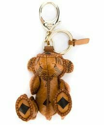 MCM | MCM - テディベアーキーホルダー - women - カーフレザー - ワンサイズ(キーホルダー)
