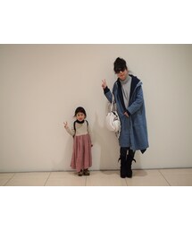 グレーニットワンピース(ワンピース)