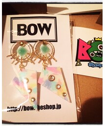 BOW | ピアス（両耳用）