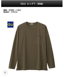 GU | Tシャツ/カットソー