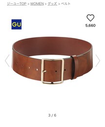 GU | ベルト