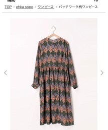 ehka sopo | ワンピース/ドレス