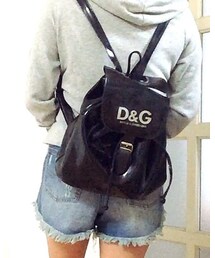 DOLCE&GABBANA | ドルガバエナメルリュック(バックパック/リュック)