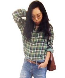 291295＝HOMME | チェックシャツ(シャツ/ブラウス)