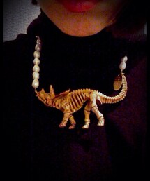 トリケラトプス化石ネックレス(ネックレス)
