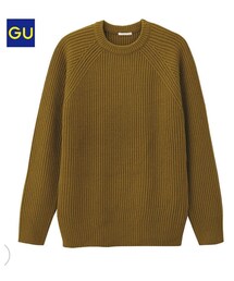 GU | size : S / color : yellow(ニット/セーター)