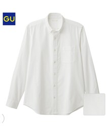 GU | size : S / color : white / オックスフォードシャツ(長袖)(シャツ/ブラウス)