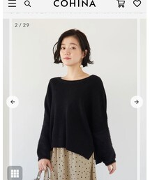 COHINA | ニット/セーター